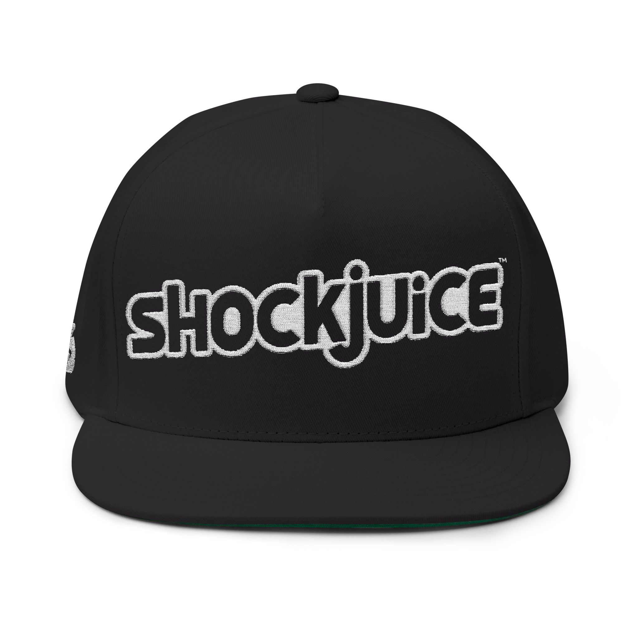 ShockJuice Embroidered Flat Bill Cap
